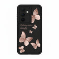 Coque Papillon Doré - Samsung