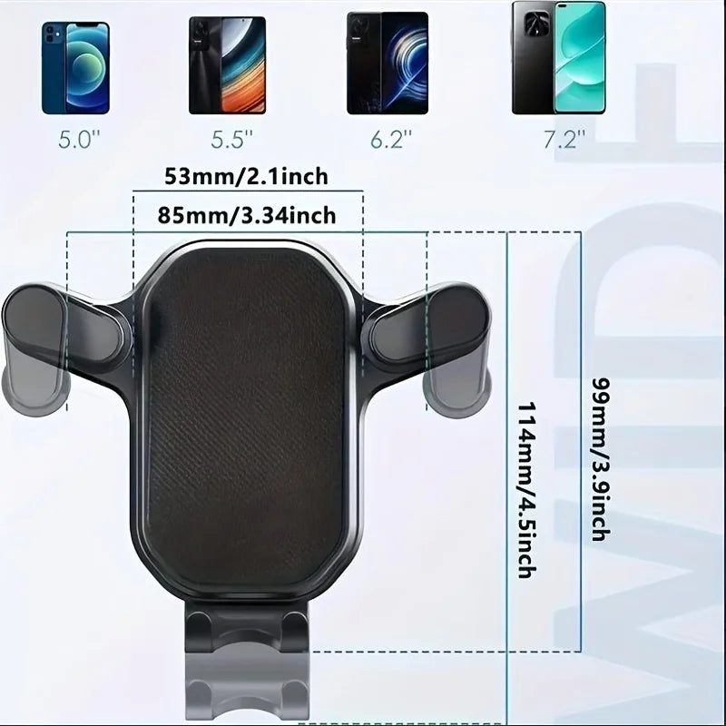 Support Téléphone Voiture Grille d’Aération – Stable & Universel