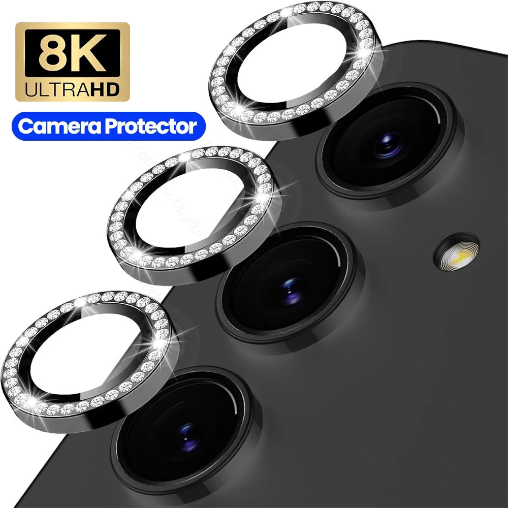Protège Caméra Strass - Samsung
