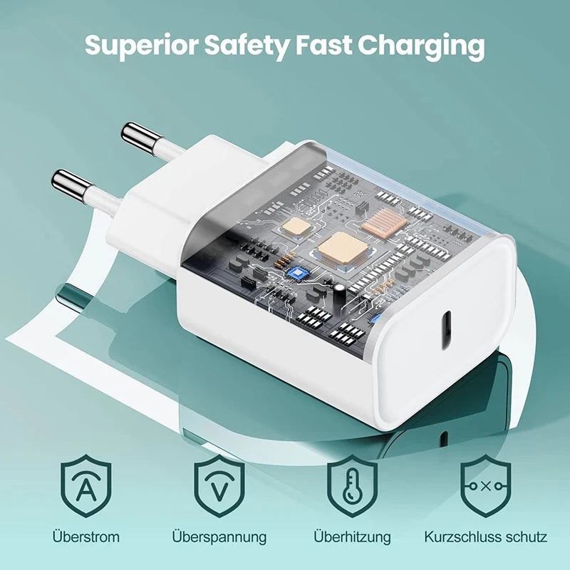 Chargeur Rapide PD 40W USB-C – iPhone