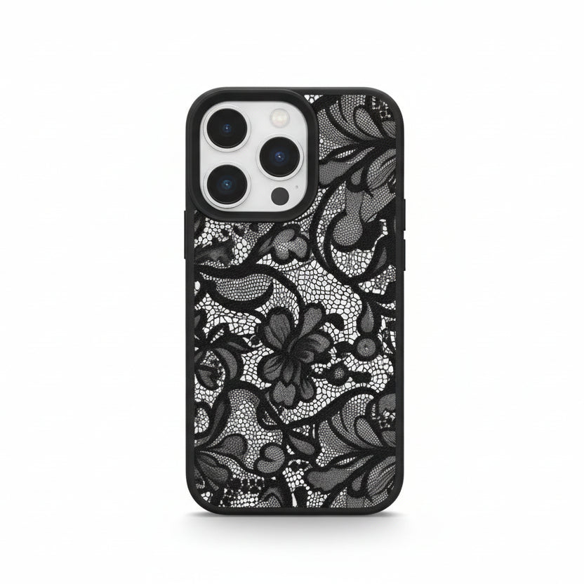 Coque Motif Dentelle - iPhone