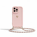 Coque Avec Lanière «Coeur» - iPhone
