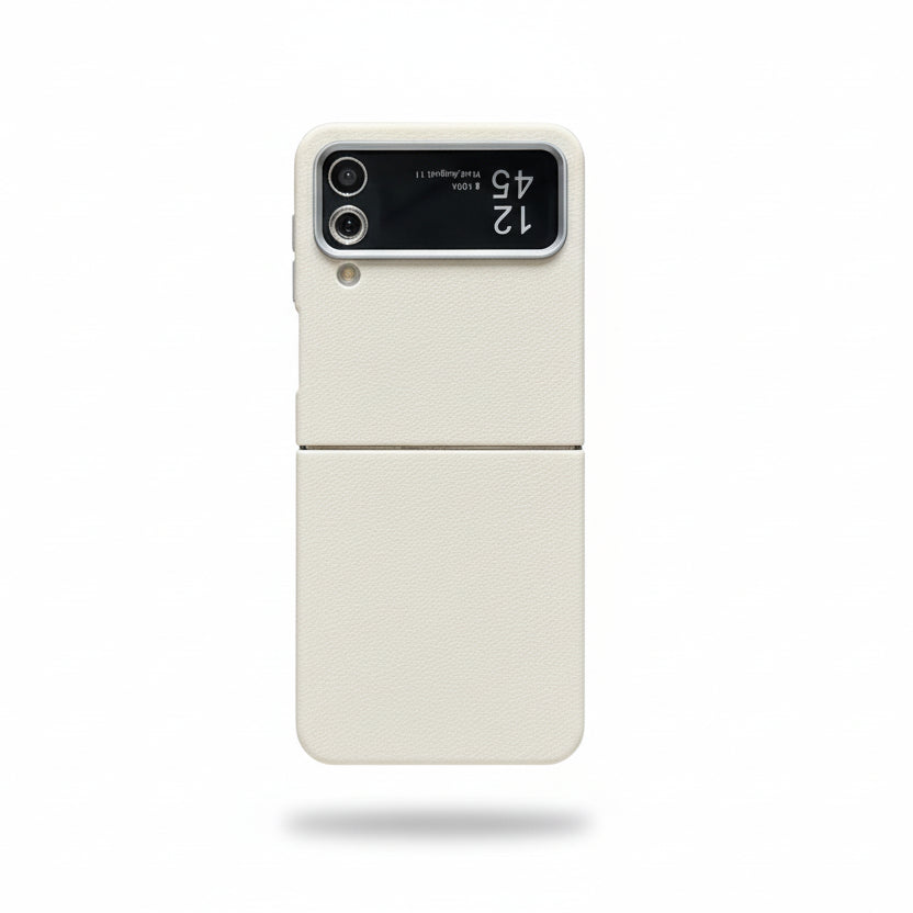 Coque en cuir pour Samsung Galaxy Z Flip