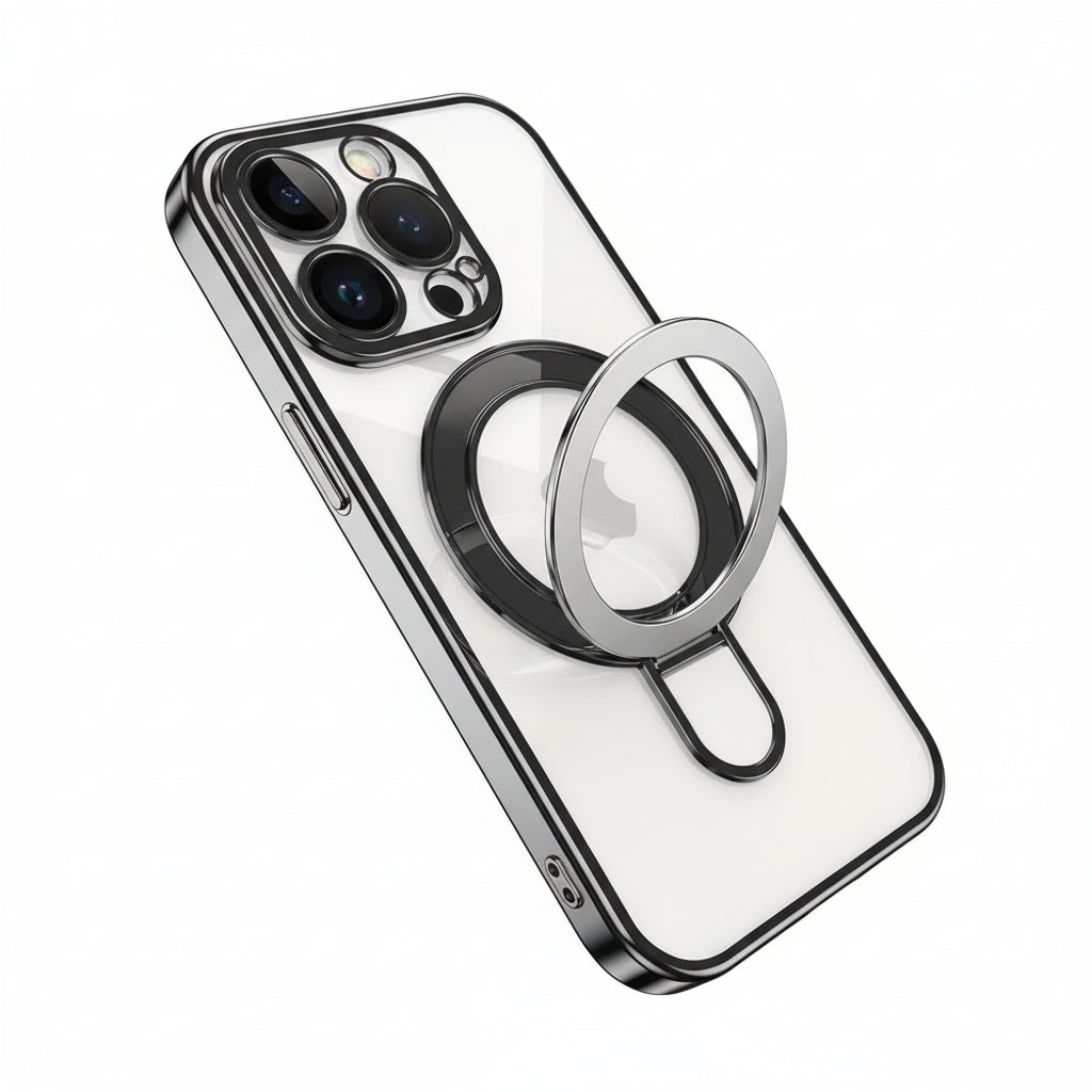 Coque MagSafe avec Support Anneau - iPhone