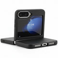 Coque en cuir pour Samsung Galaxy Z Flip