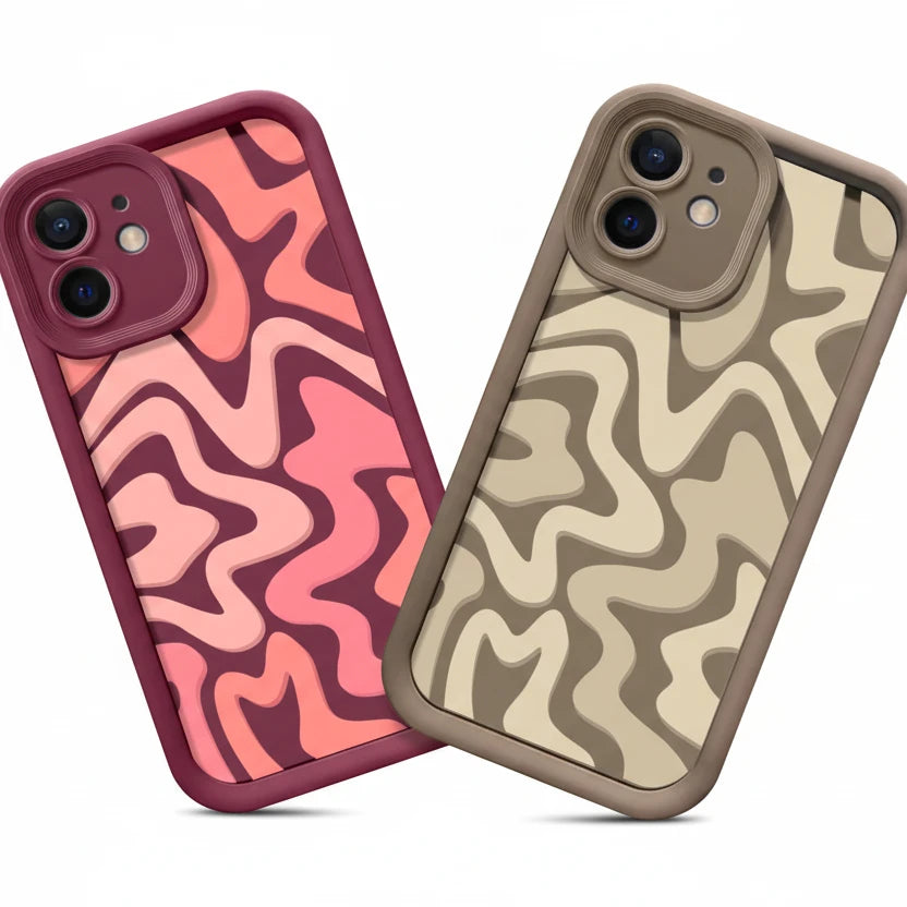 Coque à Motif Rayé - iPhone