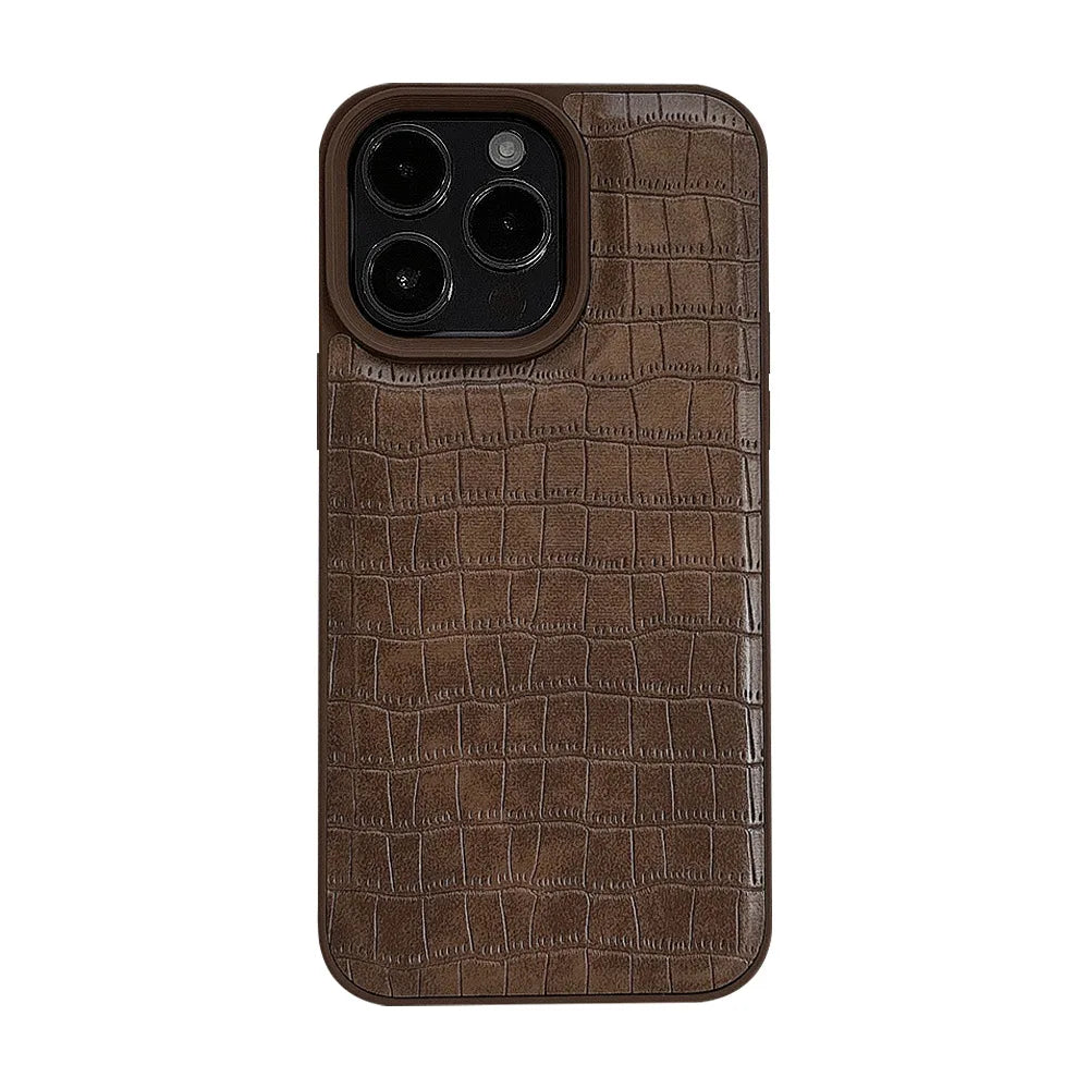 Coque Effet Croco - iPhone