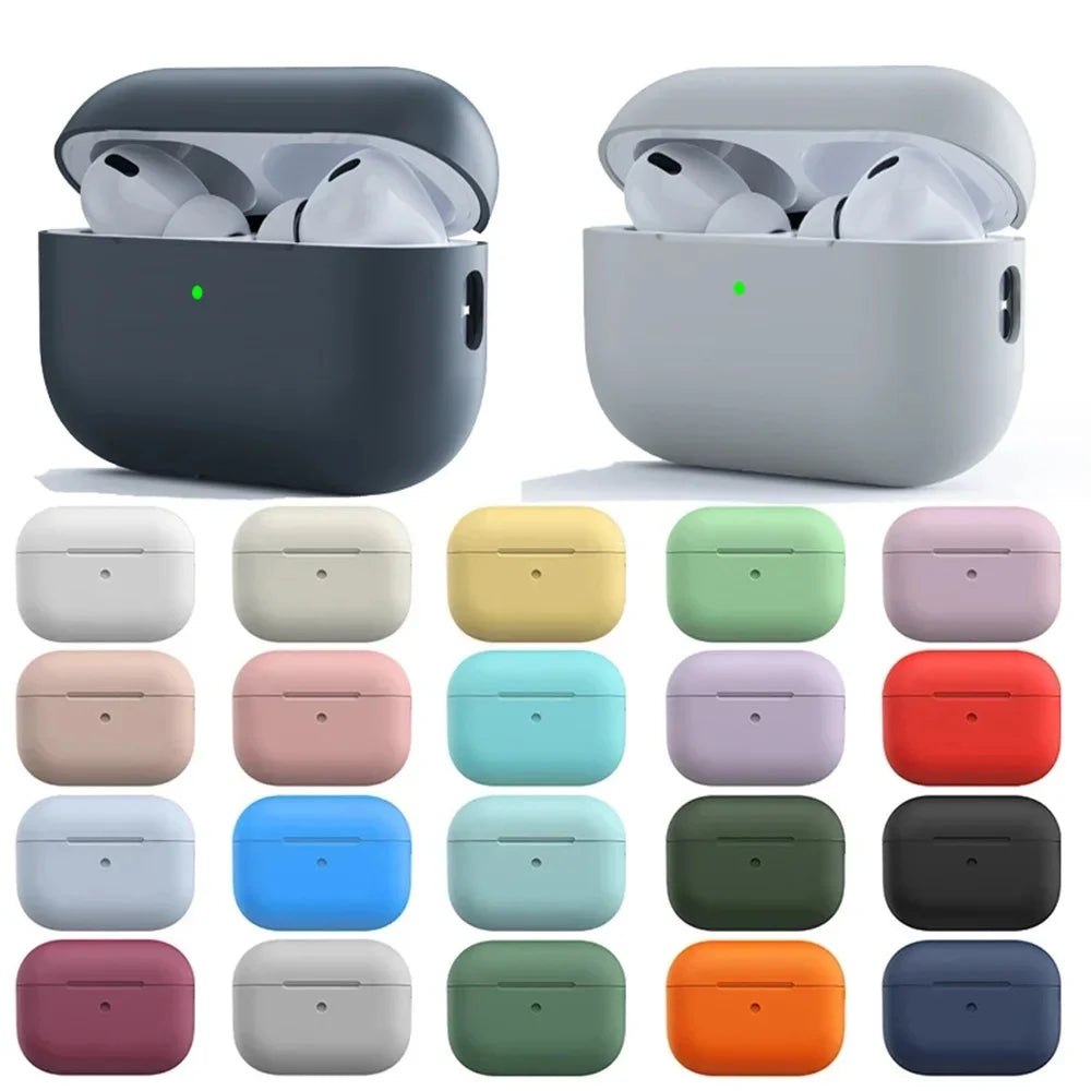 Coque Ultra-Fine en Silicone pour AirPods 1/2, AirPods 3 & AirPods Pro 2