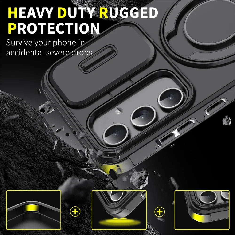 Coque Armure Magnétique - Samsung